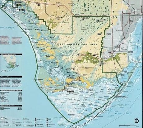 Everglades National Park Map