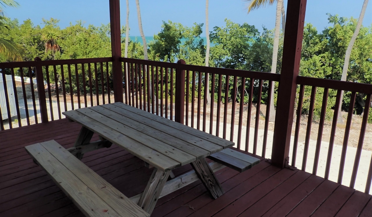 Great views of the Florida Bay and mangroves from KML's Bayhouse.